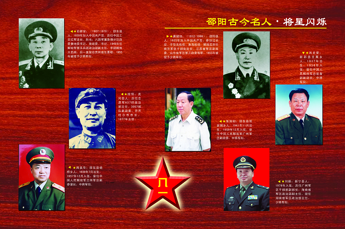 邵陽古今名人－－近現(xiàn)代名人