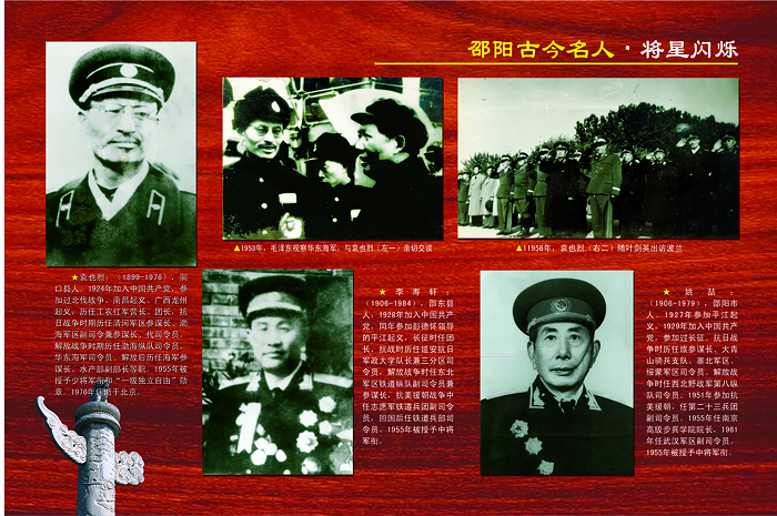 邵陽古今名人－－近現(xiàn)代名人