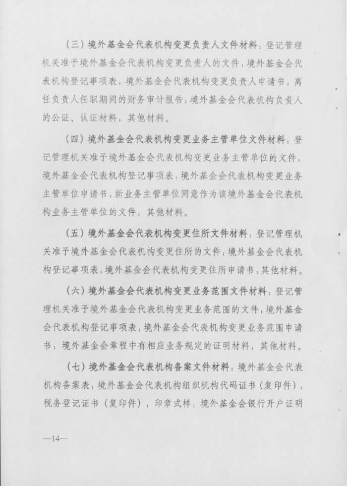 社會組織登記檔案管理辦法