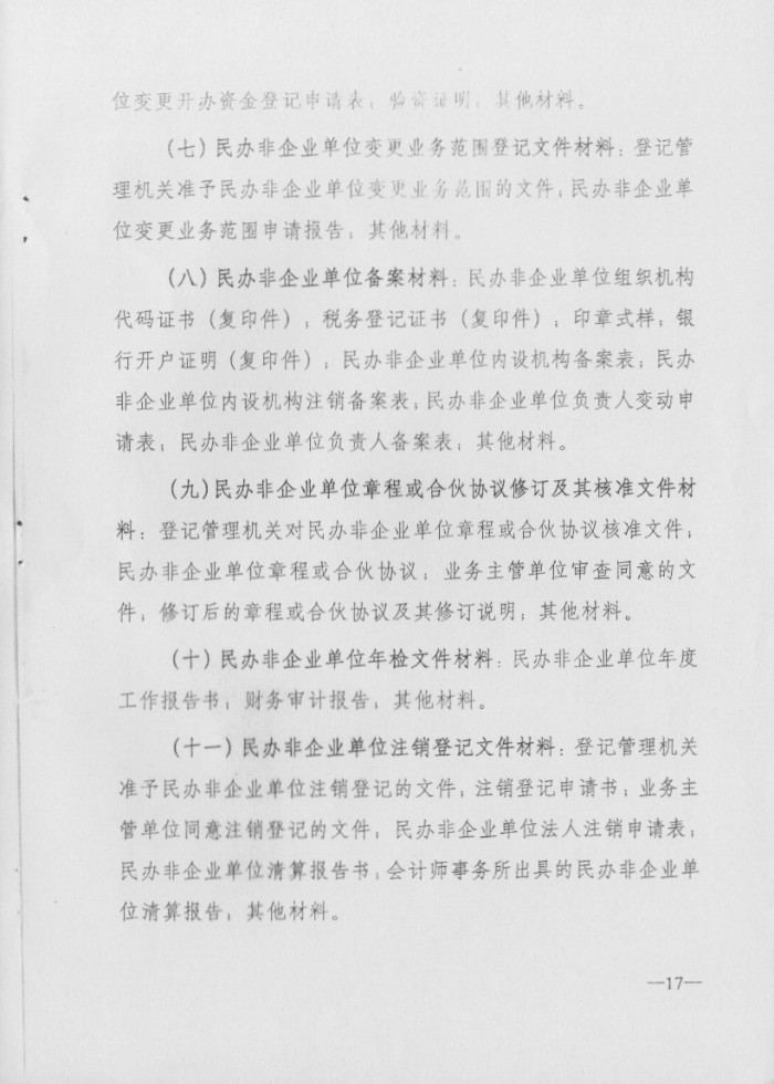 社會組織登記檔案管理辦法